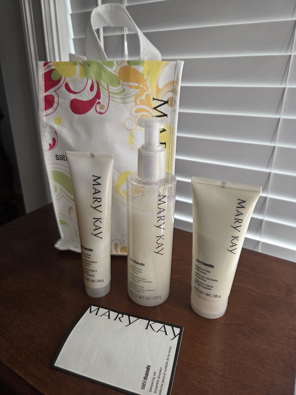 Mary Kay Satin Hands Trio Fragrance Free